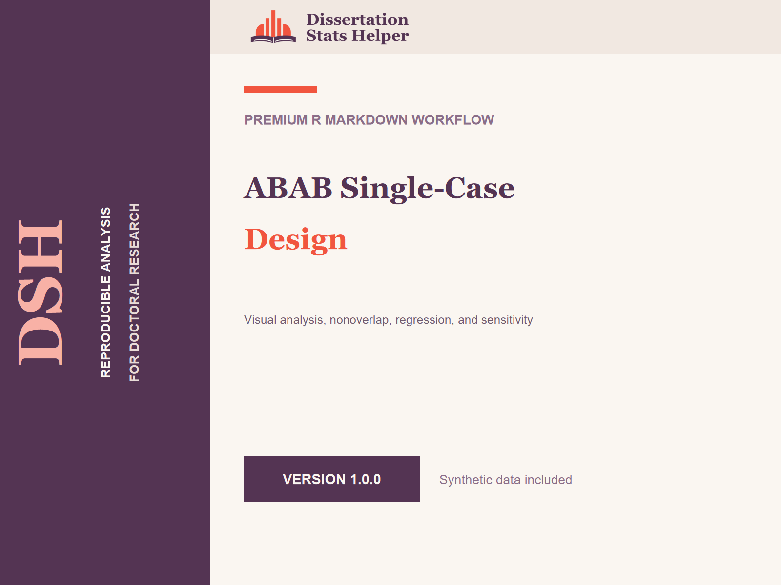 ABAB Single-Case Design product cover